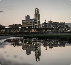 Omaha city skyline